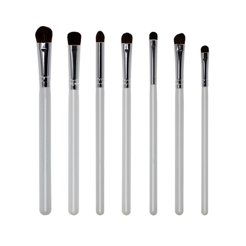 1 set professionele make-upkwasten voor vrouwen, zacht klassiek, 7 stuks kwasten voor oogmake-up, kwastenset