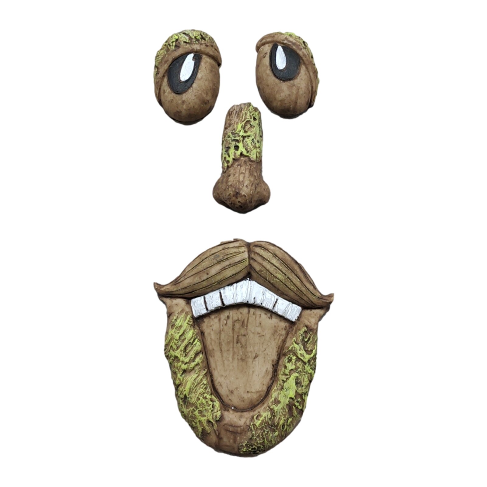 Old Man Tree Hugger Tree Face Decor Outdoor Funny Old Man Tree Sculpture Yard Art Decoration Garden Peeker: d