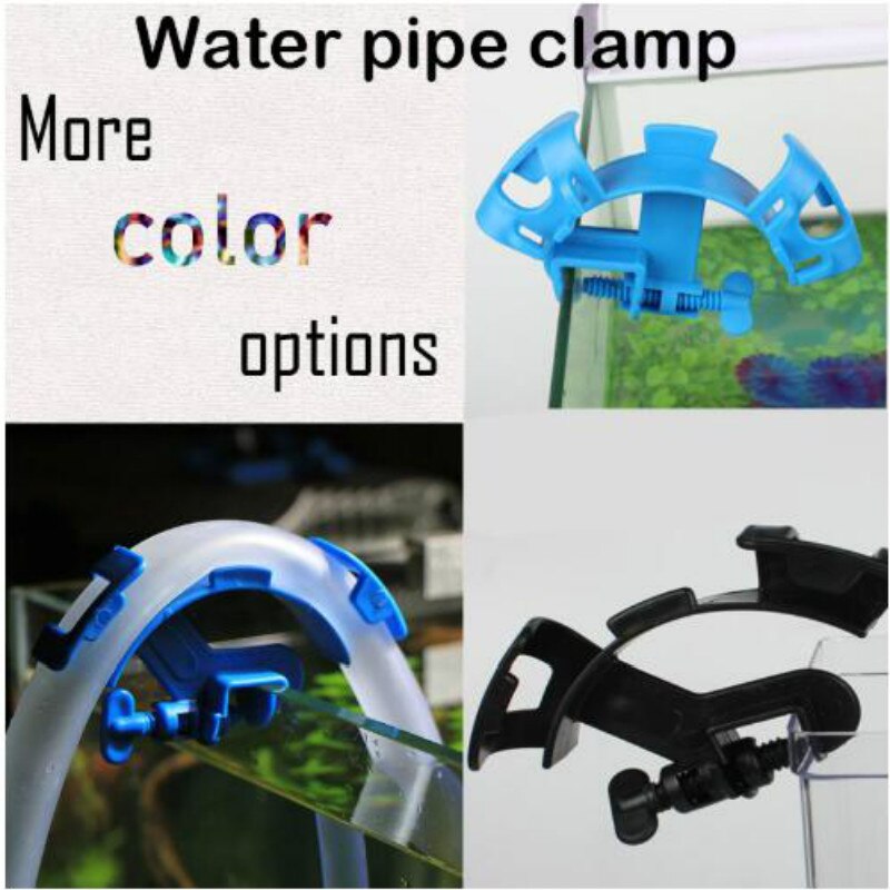 Akvarium dekoration sköldpadda tank akvarium vattenrör fixering klämma rör klämma vatten sugrör akvarium vatten växlare acuario