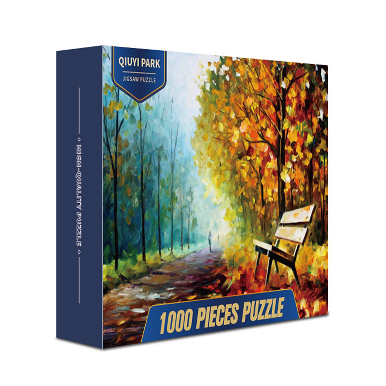 1000PCS Decompression Puzzle Stress Relief Adult Children Jigsaw Puzzles NDS: autumn park