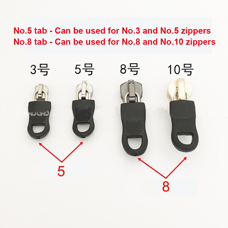 10Pcs Universele Afneembare Rits Puller Set Brede Broeksbanden Vrouwen Elastische Taille Diy Jurk Trui Pin Gesp Kleding Accessoire