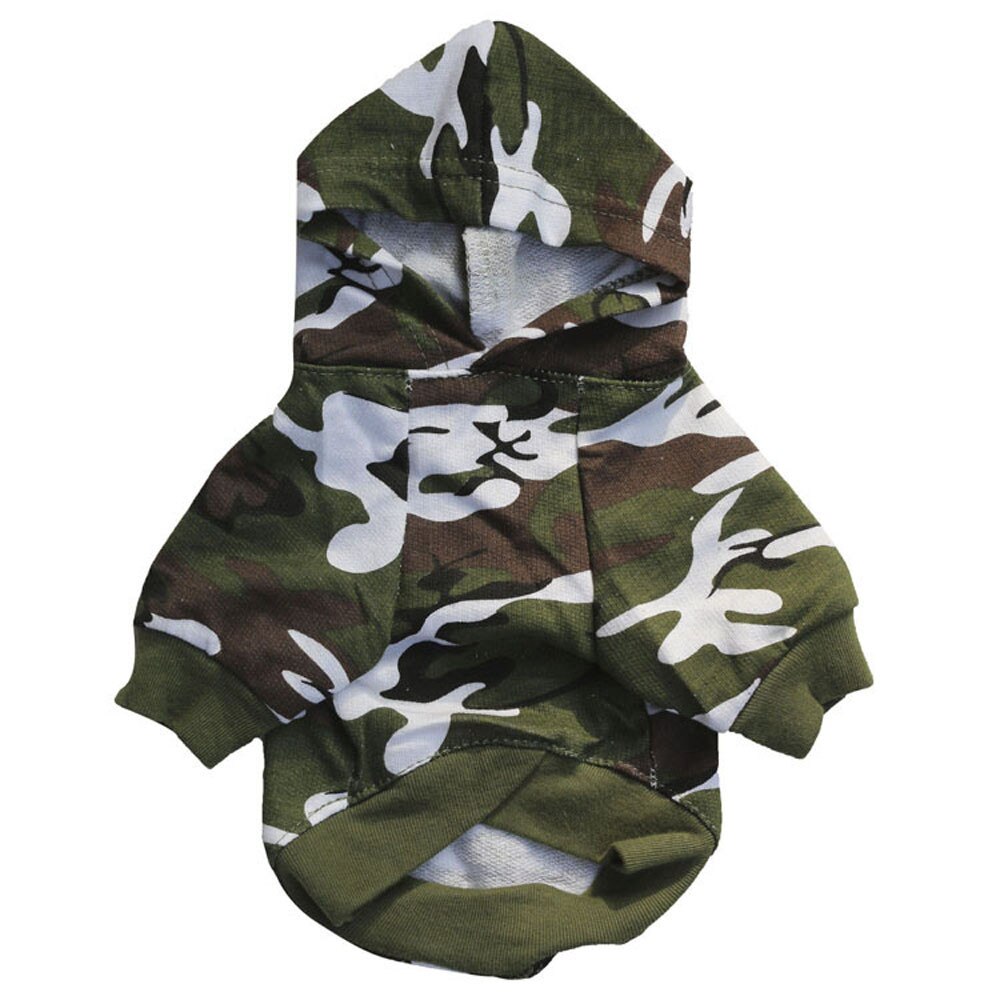 Camouflage kæledyr kat tøj til små katte hættetrøje frakke jakke vest kæledyr tøj kanin dyr kæledyr kat forsyninger 12 b 30 s 2