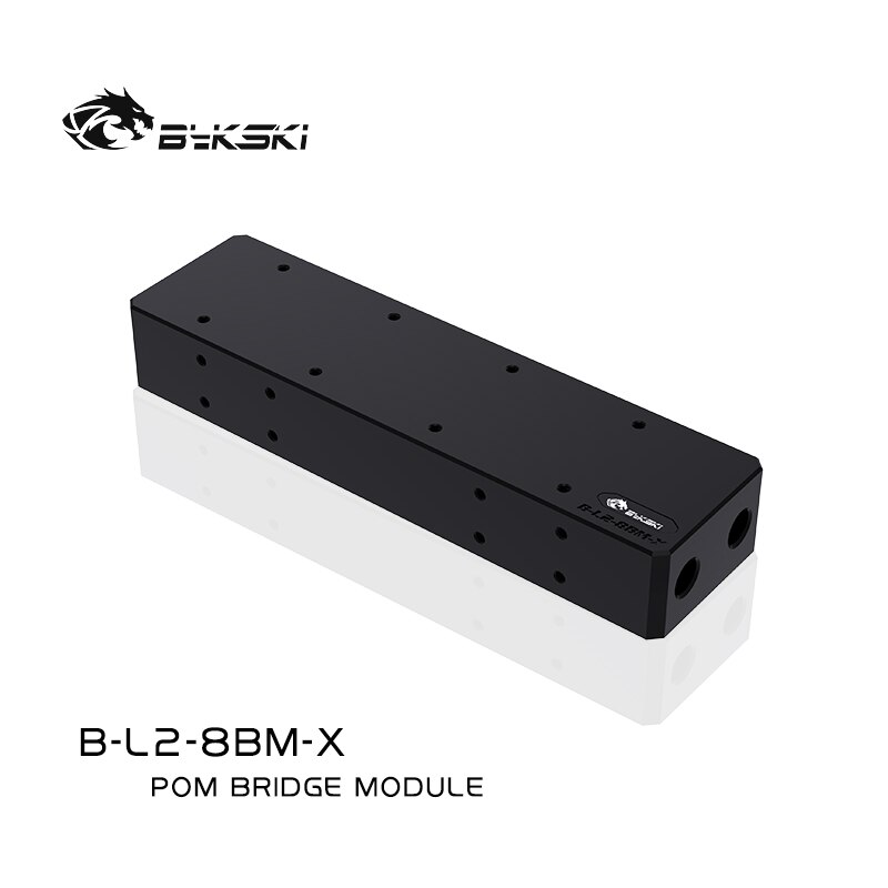 Bykski B-L2-8BM-X,Computer Server Bridge Module,POM Multi GPUs Connector,Graphics Cards Parallel Block,VGA Mounting Tool
