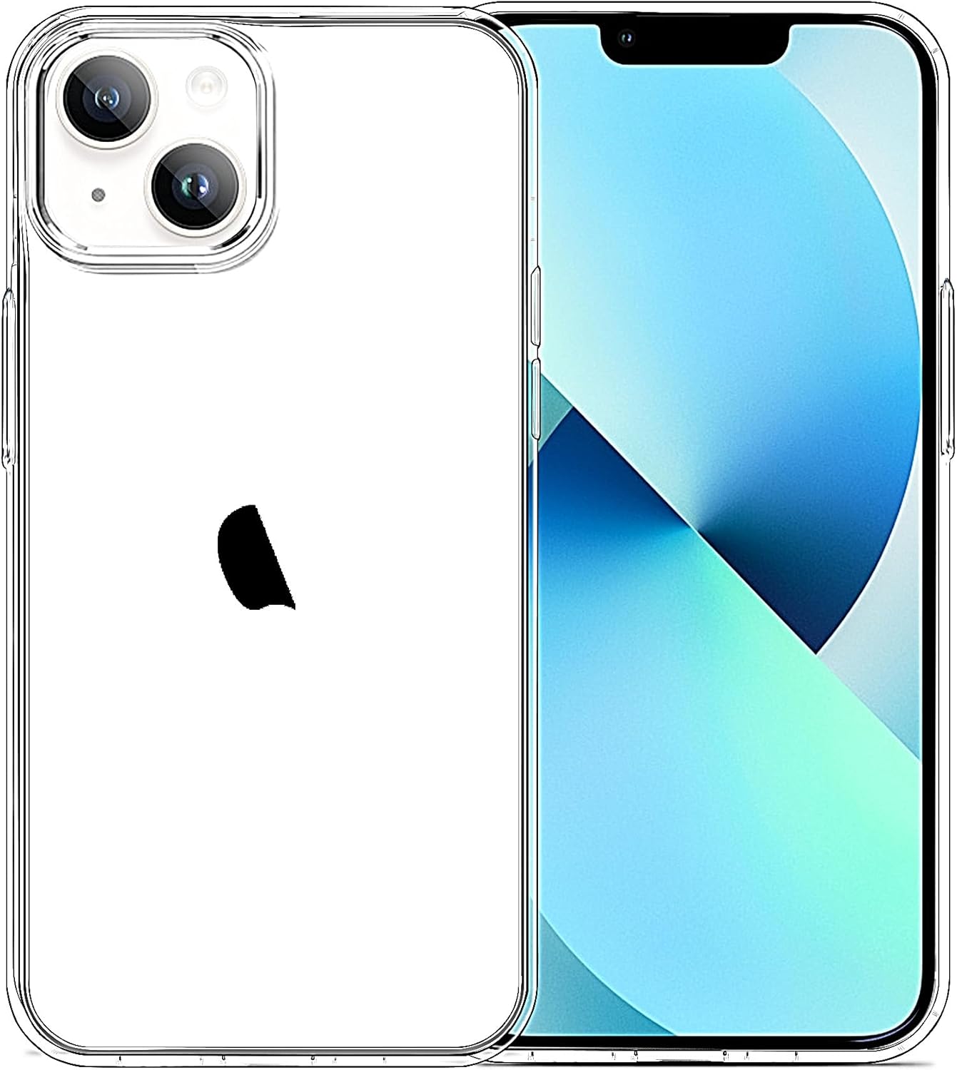Przezroczyste etui na telefon iPhone 6 6S 7 8 11 12 13 14 SE X XR Xs Max 2020 2022 mini zawodowiec plus TPU Silikonowe Plecki: Inne