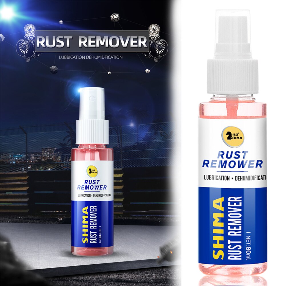 80ml Home Eliminate Corrosion Maintenance Lubrication Surface Car Window Rust Remover Multifunction Cleaning Spray Repairing