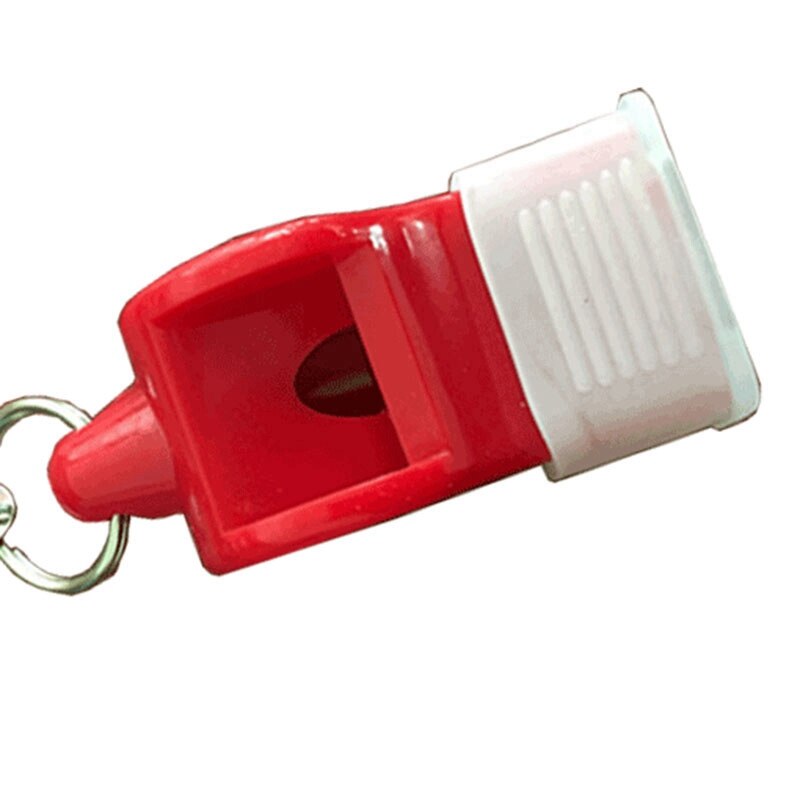 50 Pcs Non-Nuclear Referee Whistle Fox Whistle Plastic Life-Saving Whistle Special for Game