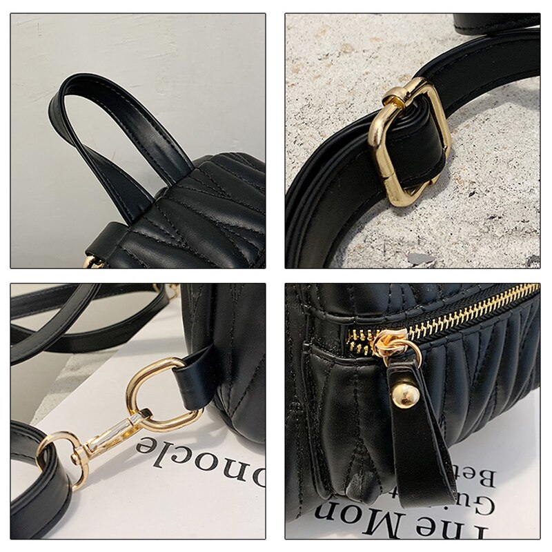 Dames Zacht Leer Pu Lederen Rugzak Retro Rugzak Vrouwelijke Student Schooltas Vakantiereizen Rugzak Mini Schooltas