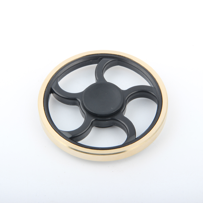 Elsadou Fidget Toys Round Wheel Hand Spinner Finger