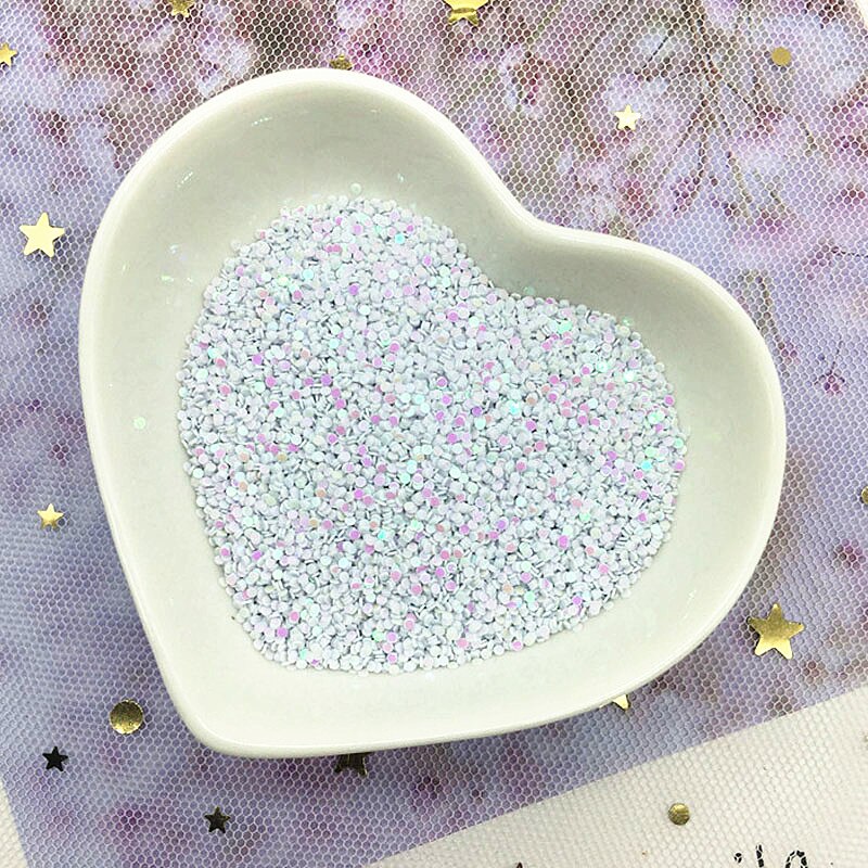 Multi taille 1mm 2mm cercle point forme Pvc Paillettes en vrac fête artisanat Nail Arts Sequin mariage décoration confettis 10g