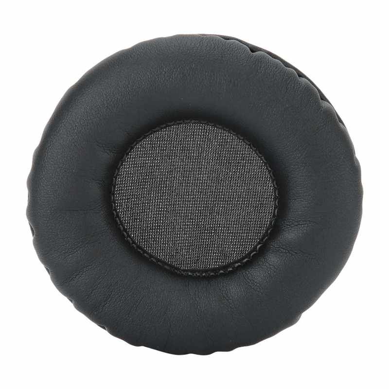 Universal Ear Cushions 75MM Headphone Universal Ear Cushions Replacement Headset Foam Ear Pads Covers Black Ear Cover