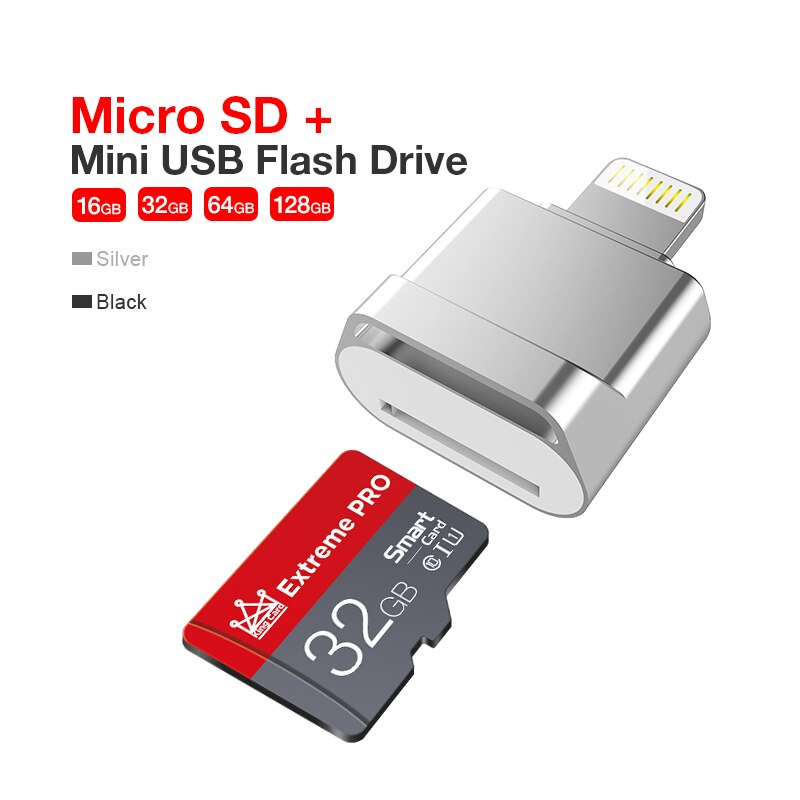 Pendrive para iPhone X/8/7/7/Plus/6/6s/5/iPhone/ipad usb 2,0 usb flash drive memoria usb Stick 16GB 32GB 64GB 128GB Pendrive