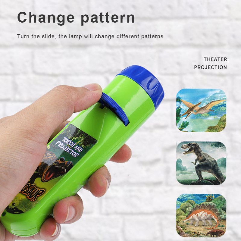 Lampe de poche pour enfants, Mini projecteur, lampe torche, livre éducatif, livre de conte de fées, éclairage pour enfants