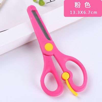 Kotisakset lasten sakset päiväkoti tee itse käsien turva monitoimi opiskelija taide muovisakset: No2