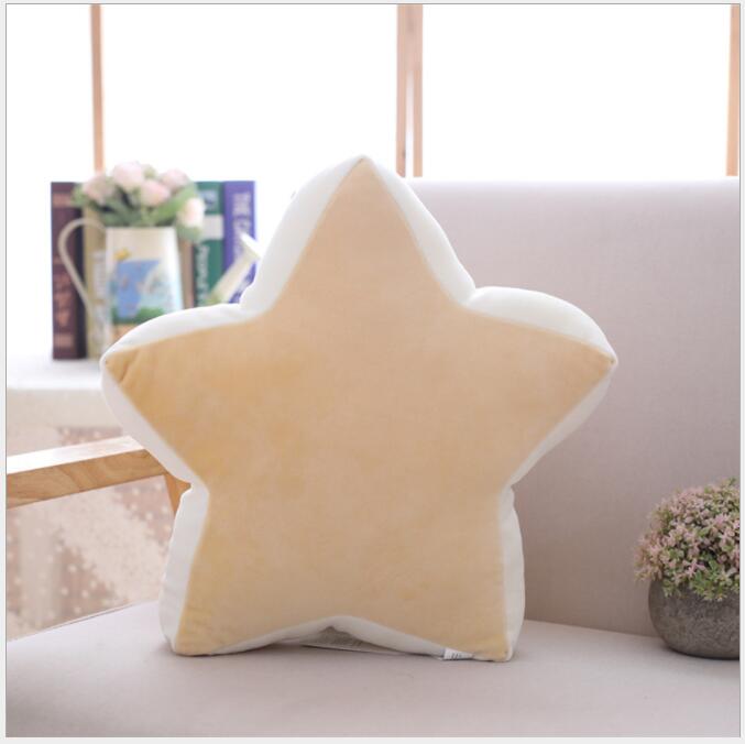 Mignon bonbons couronne nuage étoile lune arc-en-ciel oreiller rembourré doux coussin maison voiture décoration rose oreiller enfants d'anniversaire oreillers: 36x33x9cm star