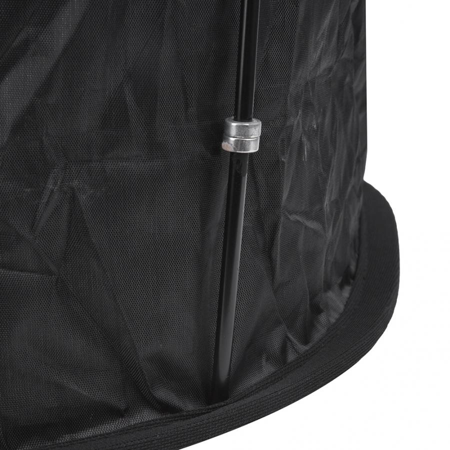 Black Plastic Lightweight Portable LED Lightsphere Photography Soft Fill Light Cover Film Television Lamp Softbox