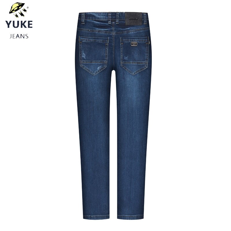 Yuke boy, jeans elastikbånd slim fit jeans herre stretch straight jeans børne jeans 8-15 år  m13453