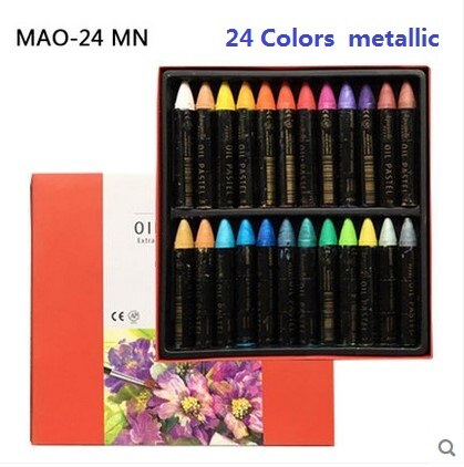 MUNGYO – peinture à dessin artistique, série MAO, pigment très lisse, soluble dans l&#39;eau, Pastel, 12/24 couleurs