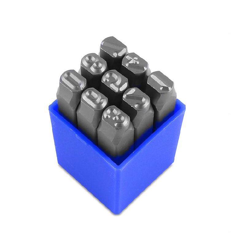 Juego de sellos para números de cuero y Metal, herramientas para estampar letras, alfabeto, bricolaje, herramienta de cuero, artesanía, 36 unids/set, 3/4/5/6mm