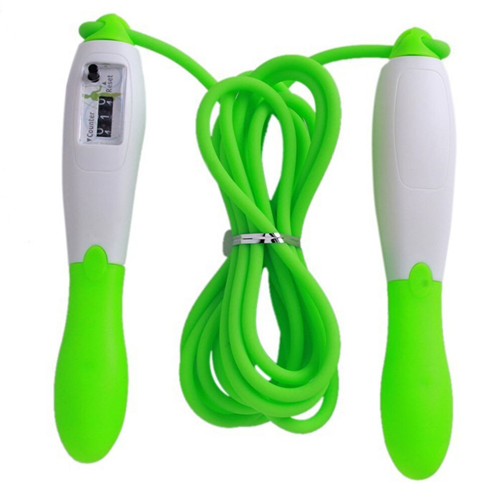 1 pc oefeningen workout sportschool fitness oefening springtouw springteller automatische digitale springtouwen gereedschap