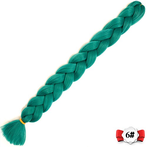 20 farve syntetiske flette hår extensions 82 tommer 165g/ pakke lange jumbo fletninger hæklet hår bulk houyan: T1b/33