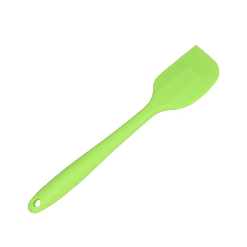 8 Inch Siliconen Spatel-1 Kleine Hittebestendige Non-stick Kookgerei (Multicolor): green