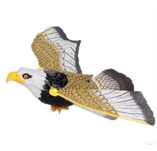 Novelty Flash Simulation Electric Flying Eagle Bird Rotate Interactive Toys Children Kids: Eagle