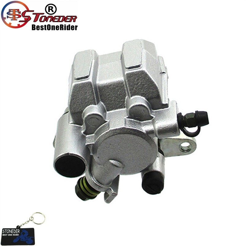 STONEDER Right Front Brake Caliper & Pads For Suzuki Quadsport LTZ 250 LTF 250 Ozark Quadsport LTZ 400 EIGER LTF LTA VINSON 500