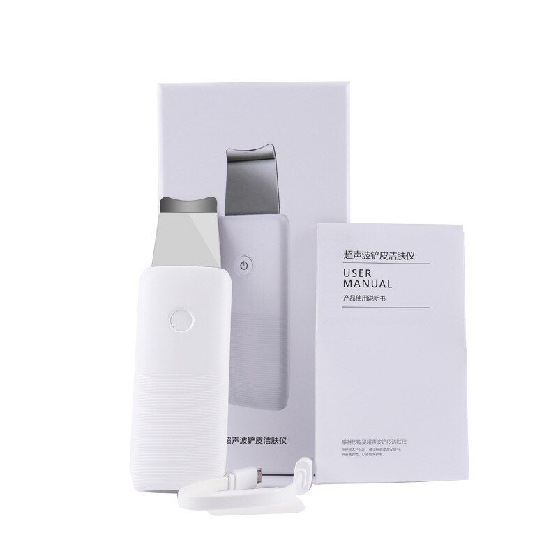 Ultrasoon diepe gezichtsreiniging whitening huidscrub verwijdert vuil mee-eters vermindert rimpels vleklifting versteviging poriënreiniger