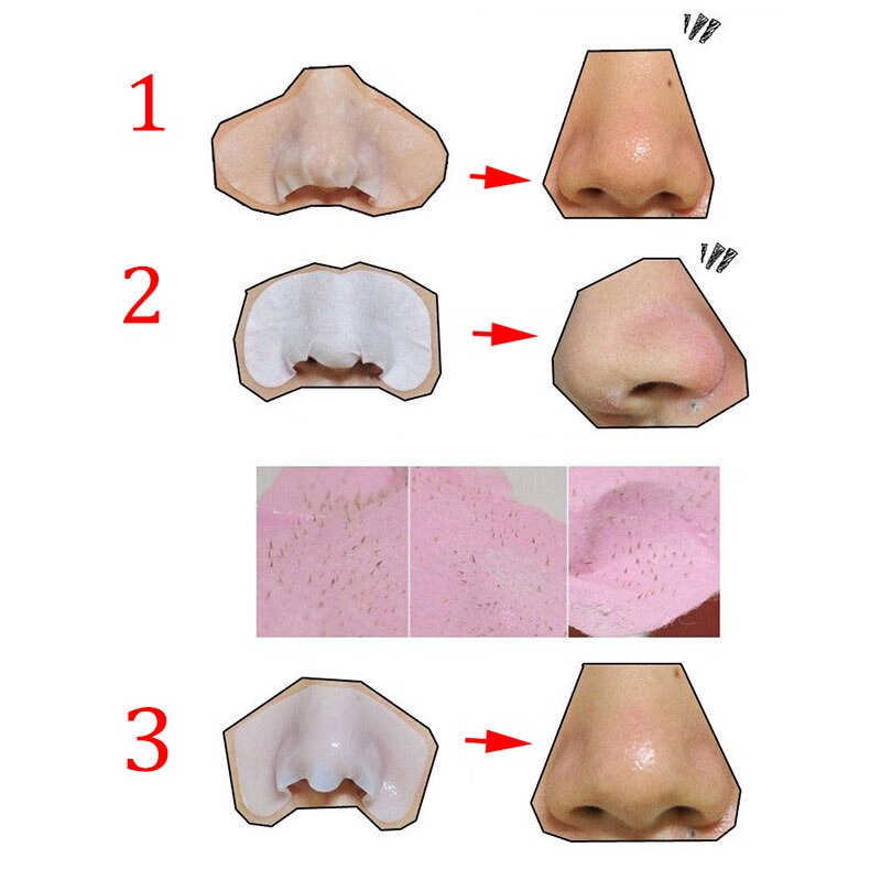 3 Steps Nose Mask Remove Blackhead Kits To Shrink Grandado 8371