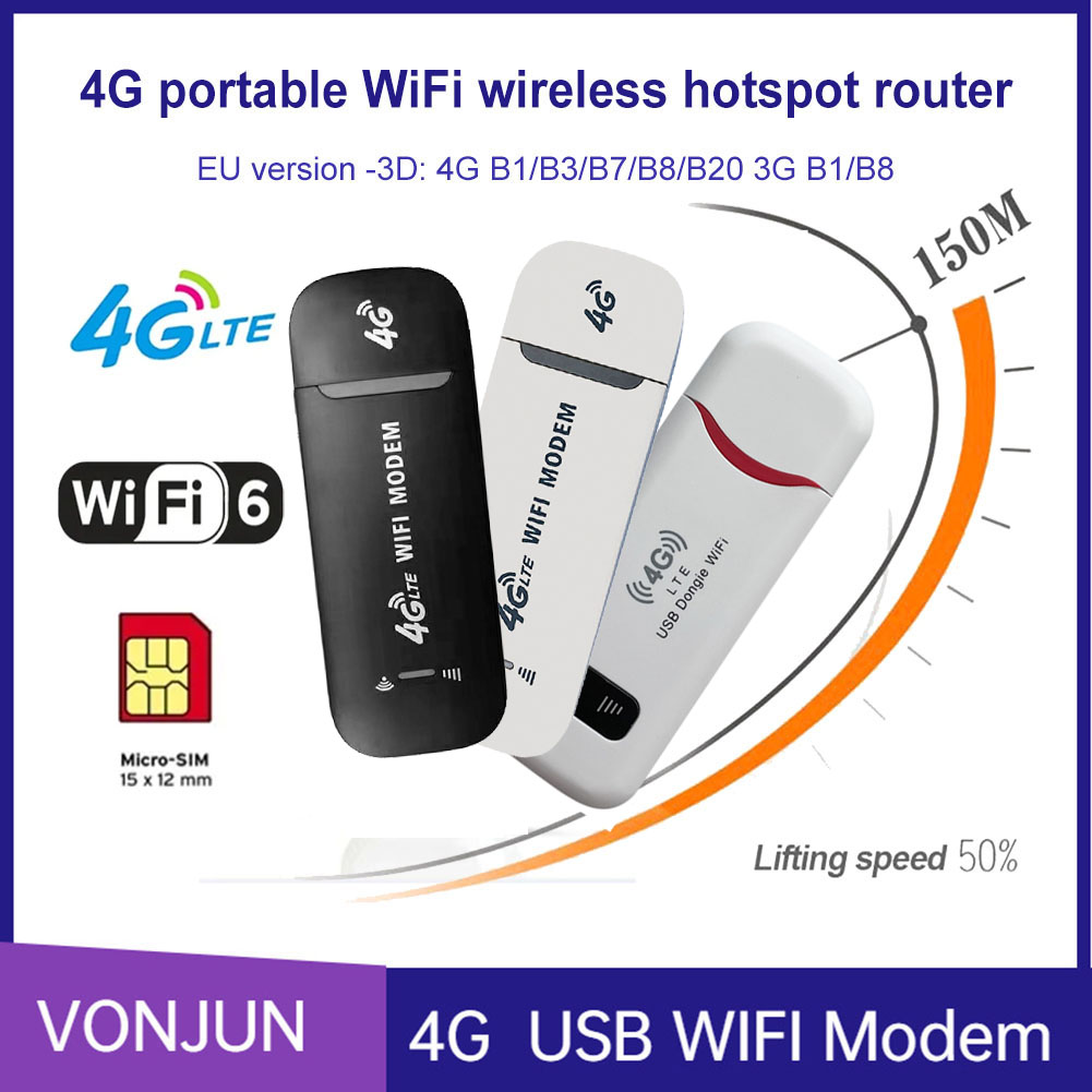 4G/5G Wifi Router 150Mbps Draadloze Usb Dongle Draagbare Mobiele Wifi Router Sim Card Pocket Hotspot Wifi Breedband Voor Thuiskantoor