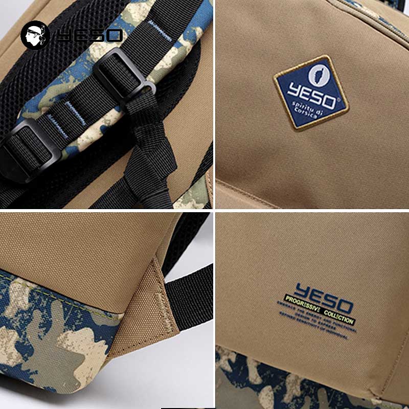 YESO Neue Schule Rucksack Große Kapazität Taschen Für Frauen Adrette Zurück Zu Schule Rucksack Wasserdichte Oxford Rucksack Männer