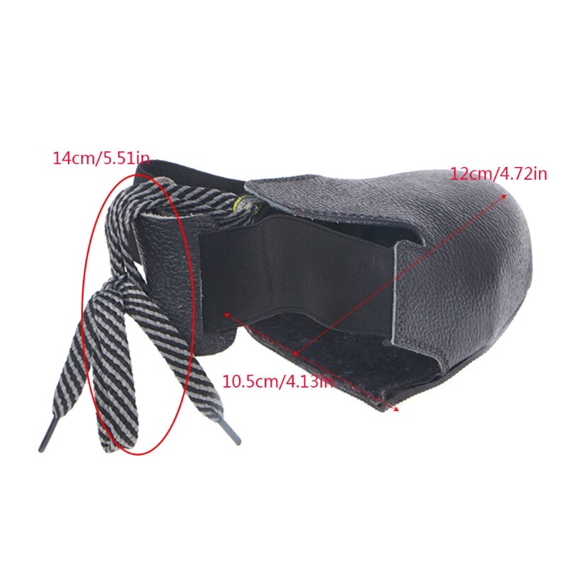 Workplace Safety Shoes Anti-smash Cover Portable Light Visitor Steel Toe Cap