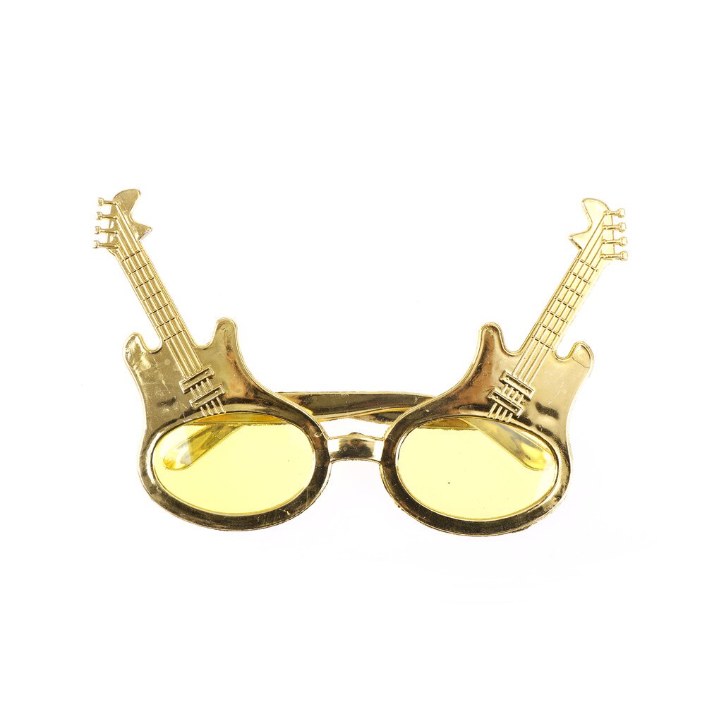Random Guitar Costume Glasses Night Party Favors Eyewear Dress Accessories Photobooth Props Festive Party Supplies Decoration