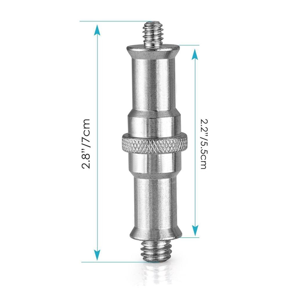 Męnarty na żeńnarty adapter śrubowy 1/4 "3/8" zestaw montażowy śruba gwintowana adapter śrubowy s konwersja robić statyw kamery lekki statyw