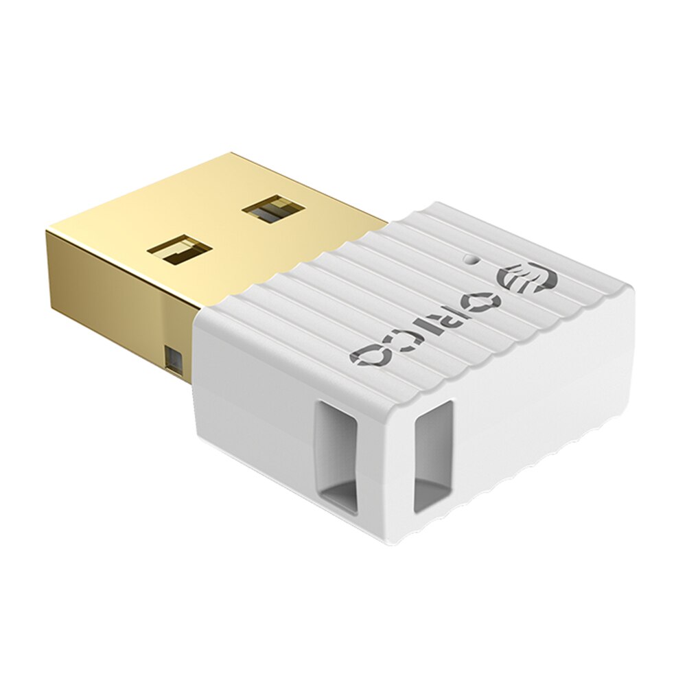 Tragbare USB Bluetooth 5,0 Adapter Mini kabellos Dongle Empfänger PC Adapter Bluetooth Empfänger Absender BTA-508: Weiß