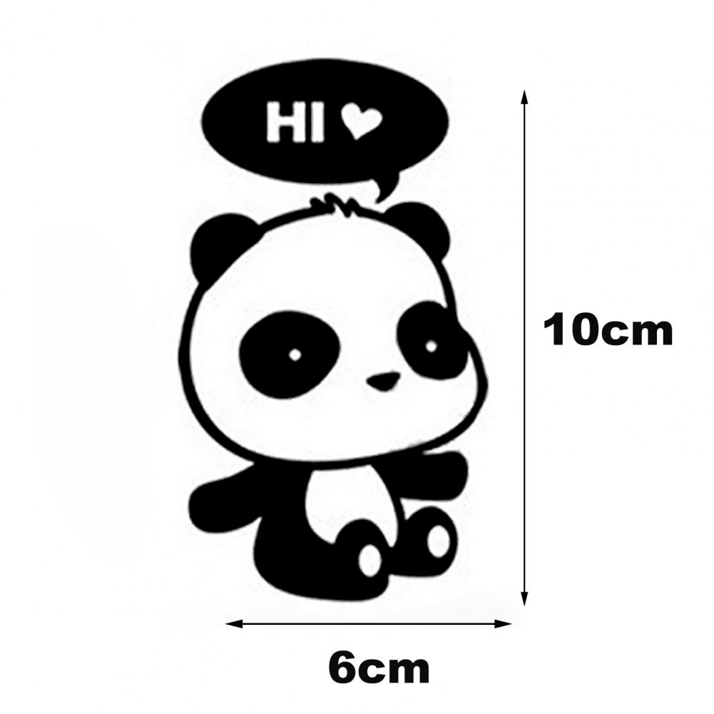 Leuke Switch Decal Cartoon Dier Patroon Zelfklevende Verwijderbare Panda Schakelaar Sticker Voor Slaapkamer