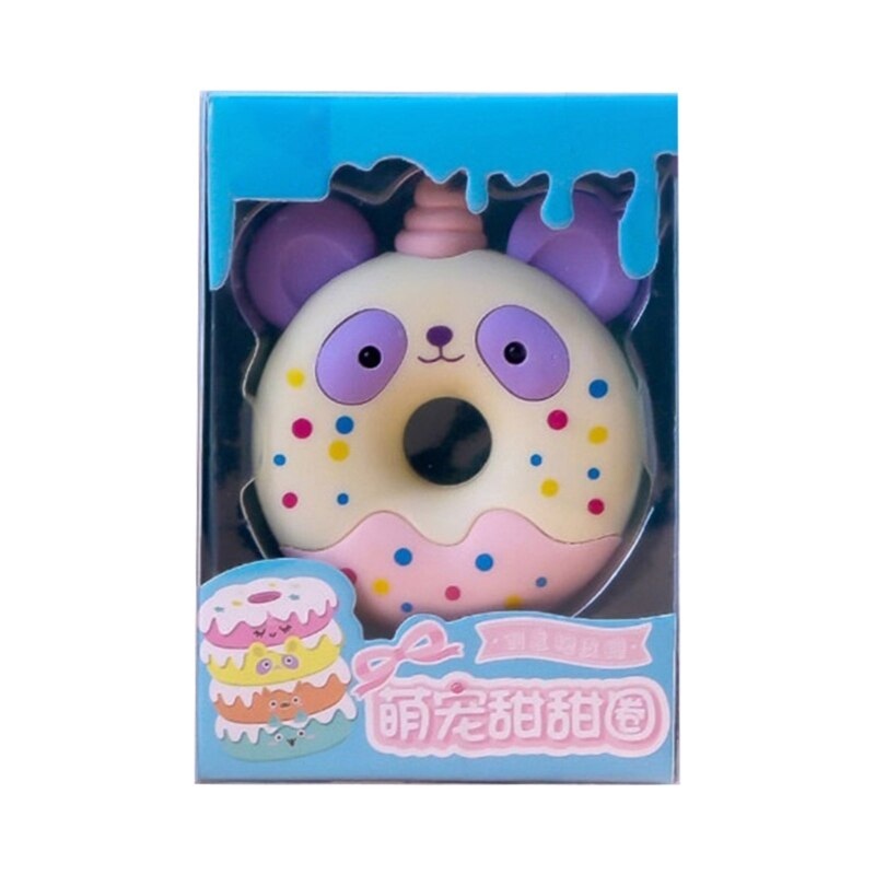 Practical Animal Rubber Donut Pattern Eraser for students Back to School: Hamster