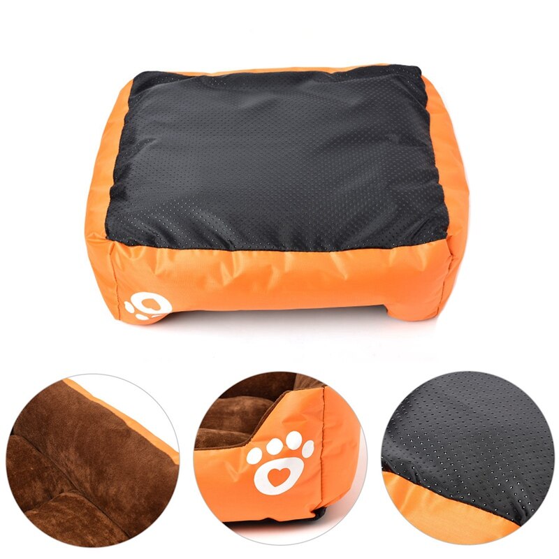 Saco de dormir rectangular para gatos pequeños, sofá para cachorro, cojín para casa, productos para mascotas, accesorios para perros