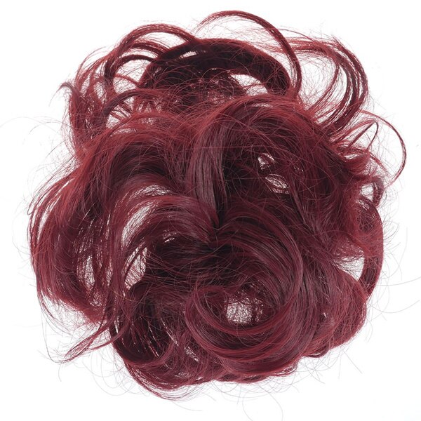 1 Pc Netwerk Populaire Diy Hair Styling Donut Natuurlijke Haar Chouchou Nep Pony Vrouwelijke Extensions Haarstukje: 5
