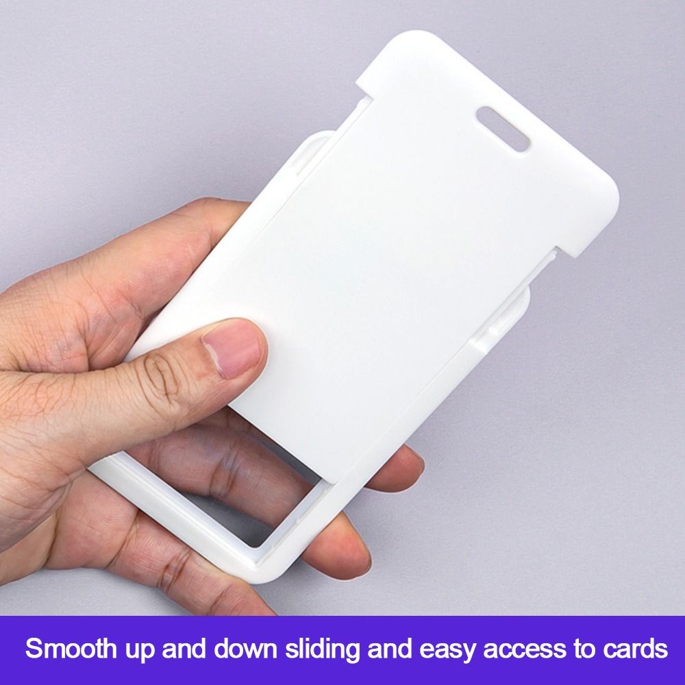 Tarjetero de plástico para estudiantes, funda bonita para tarjetas de crédito