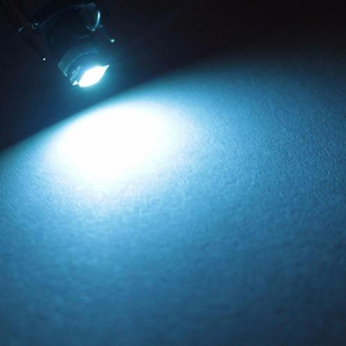 10 Pcs T4.2 12V LED Bulb Car Instrument Dashboard Meter Panel Lights Lamps Automotive Interior Decorative Light: Crystal Blue