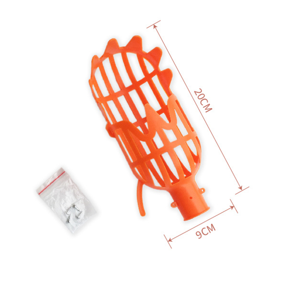 Fruit Picker Orchard Gardening Apple Peach High Tree Picking Tools Fruit Catcher Collector Picking Device Gardening Tools: Orange