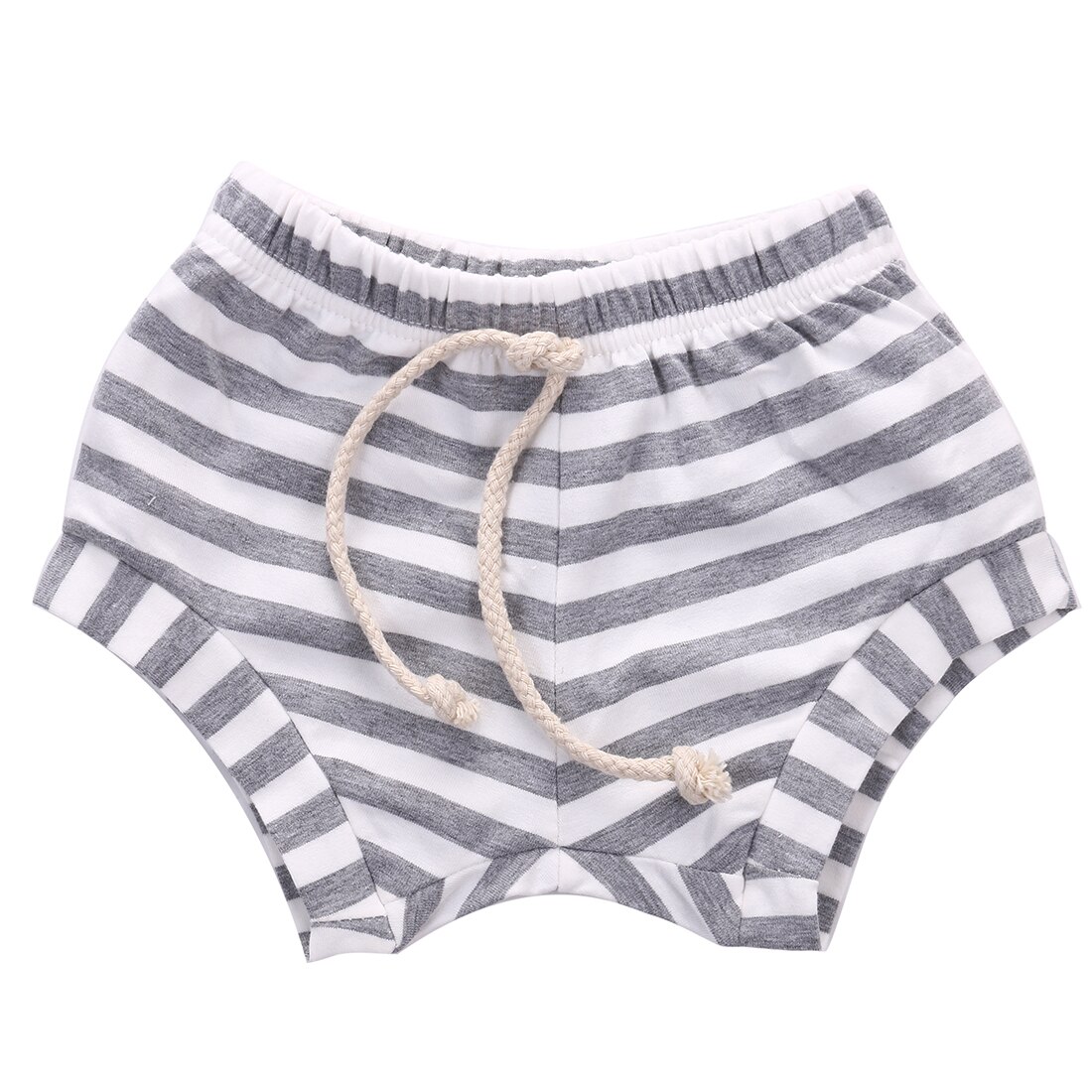 Pudcoco-Short de en coton pour -né | Culotte d'été pour bébés garçons et filles, coupe bouffante une pièce, tendance