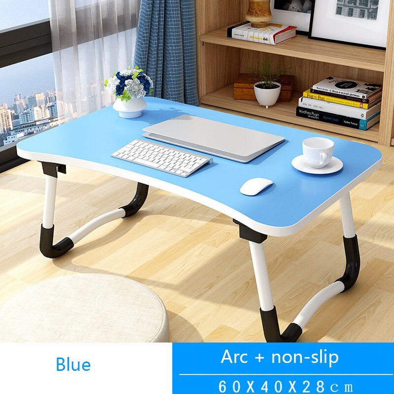 Laptop Bureau Bed Slaapzaal Tafel Opvouwbare Kleine Tafel Slaapkamer Bureau Laptop Stand Sofa Bureau Student Bureau Xh