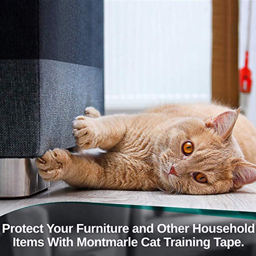 Cat Trainer Supplies Anti-stick Tape Pet Anti-grab Stickers Sofa Transparent Scratch-resistant Protective Tape