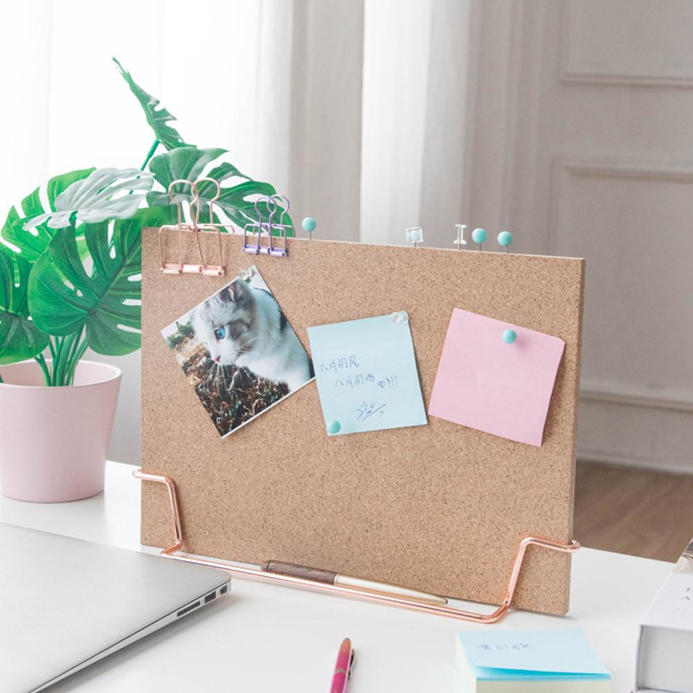 Cork Bulletin Board Message Board Memo Photo Pin board Organizer Mini Wall 12.6*9 Inches for Home Office Desk