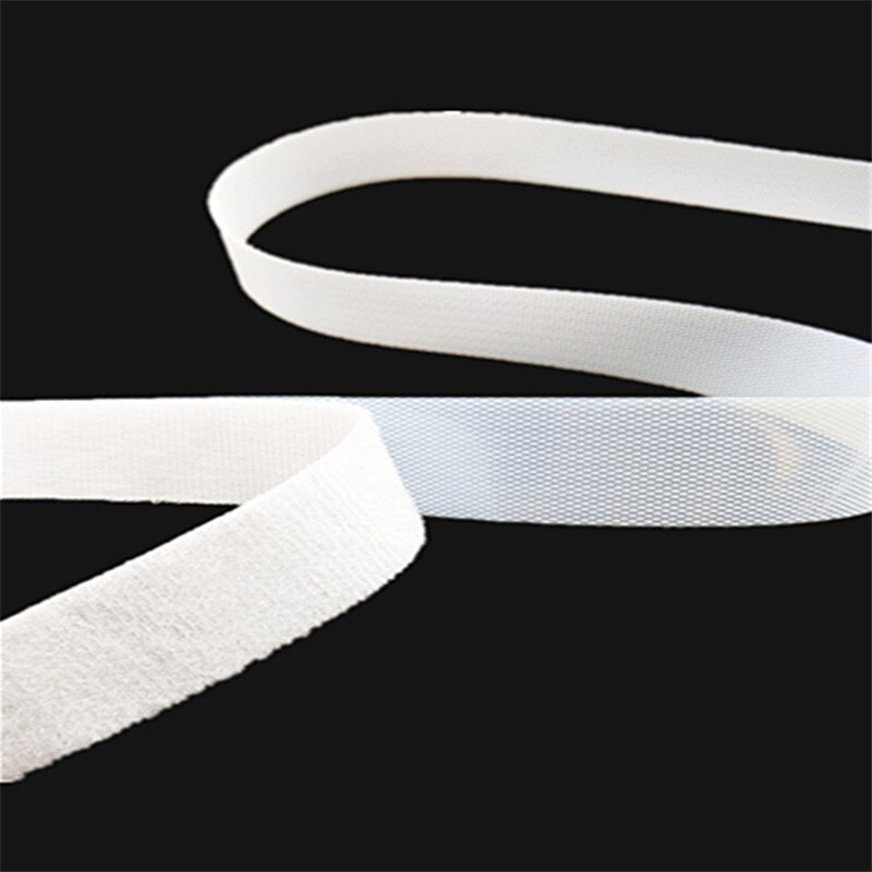 Super Soft Hooks and Loops Thin Baby Diaper DIY NO Self Adhesive Nylon Fastener Tape Sewing Accessories Supplies Garment 1meter