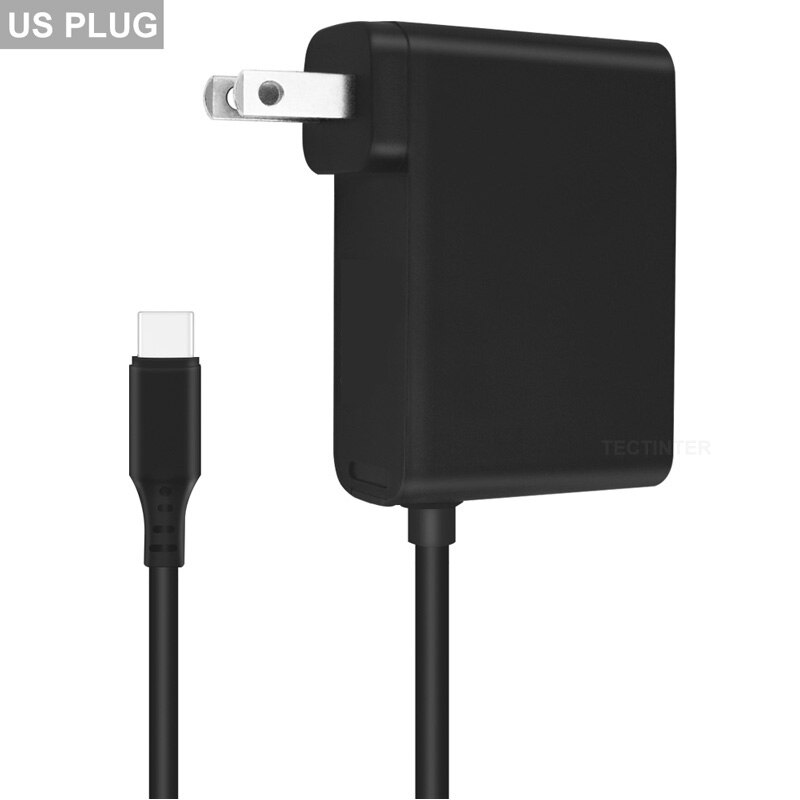 Spina ue e usa caricabatterie adattatore ca compatibile Nintendo Switch NS Console di gioco USB 5V tipo C alimentazione: US