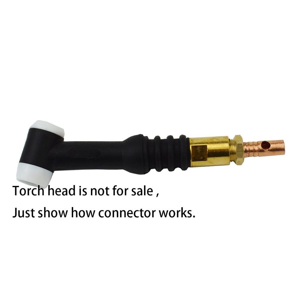 Torche de soudage, connecteur de câble avant à gaz et électrique, WP-26 26V 26F 26FV 26P