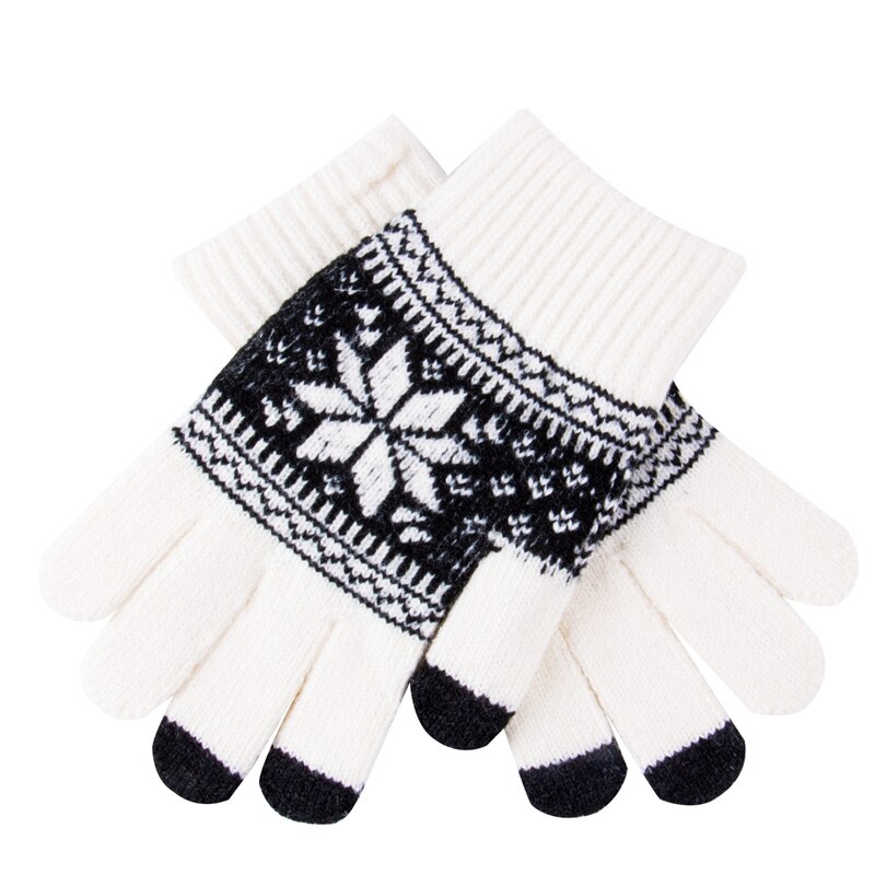 1 paar Zachte Winter Mannen Vrouwen Touch Screen Handschoenen Texting Capacitieve Smartphone